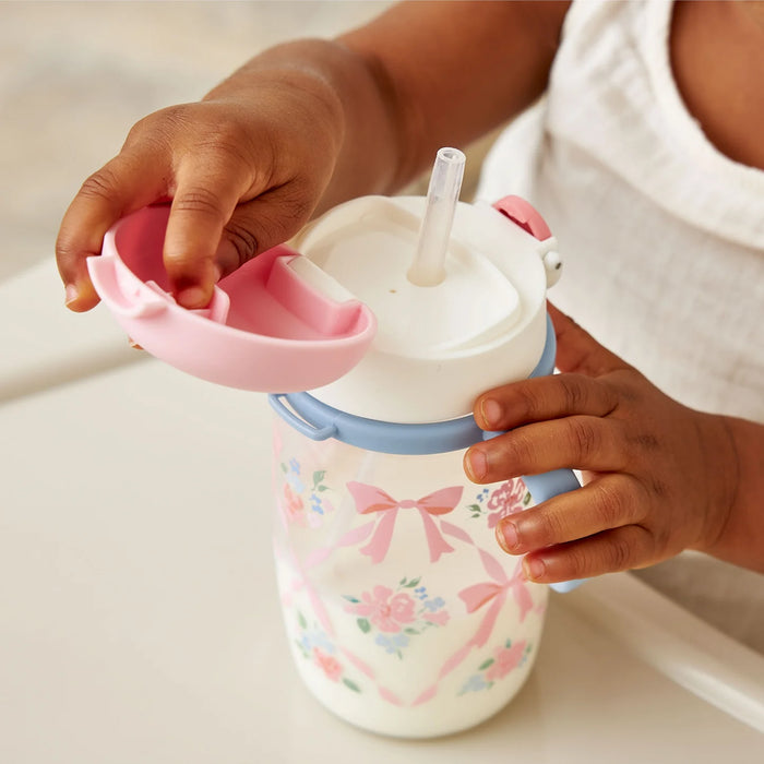 Itzy Ritzy Itzy Ribbons and Roses Sip Cup