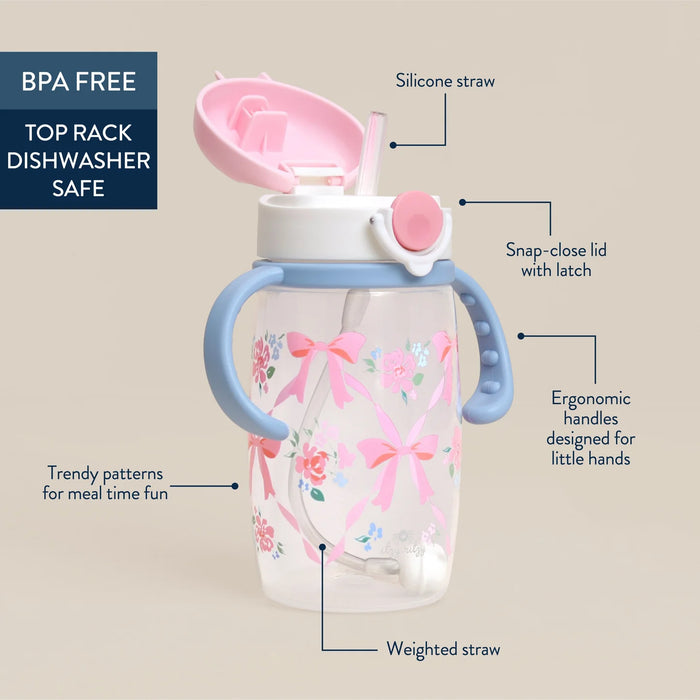 Itzy Ritzy Itzy Ribbons and Roses Sip Cup