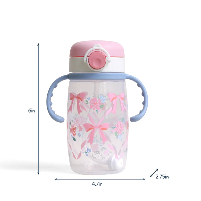 Itzy Ritzy Itzy Ribbons and Roses Sip Cup