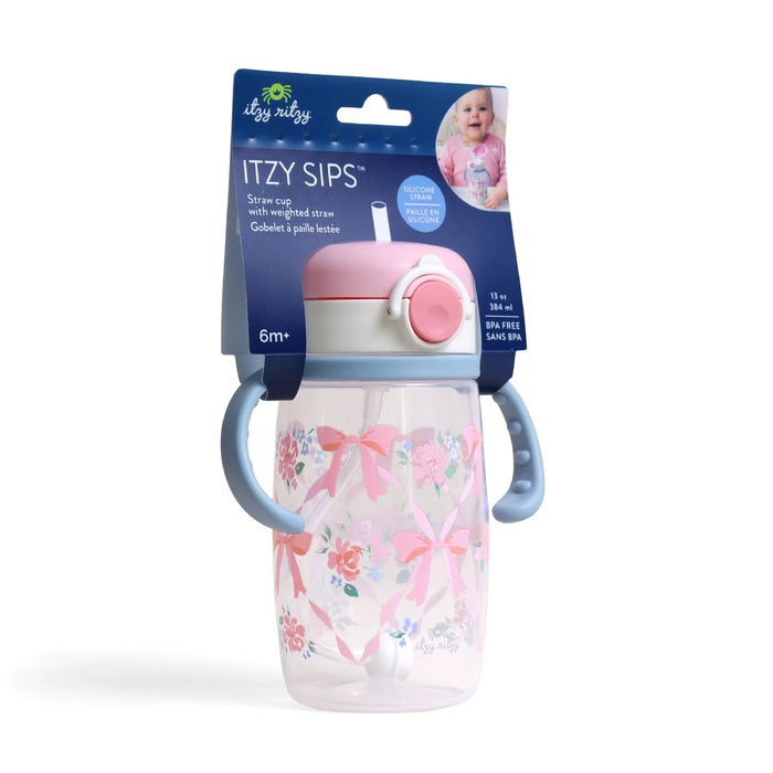 Itzy Ritzy Itzy Ribbons and Roses Sip Cup