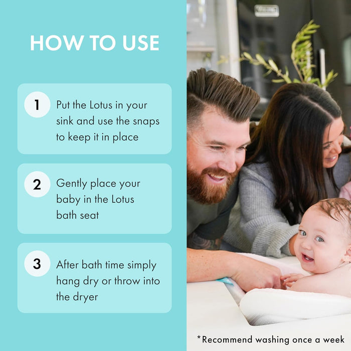 Blooming Bath Lotus Gray/Gray with Snaps