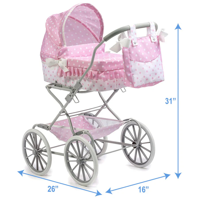 Royal Baby Doll Pram Pink