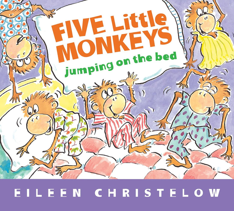 Harper Collins Five Little Monkeys Jumping on the Bed