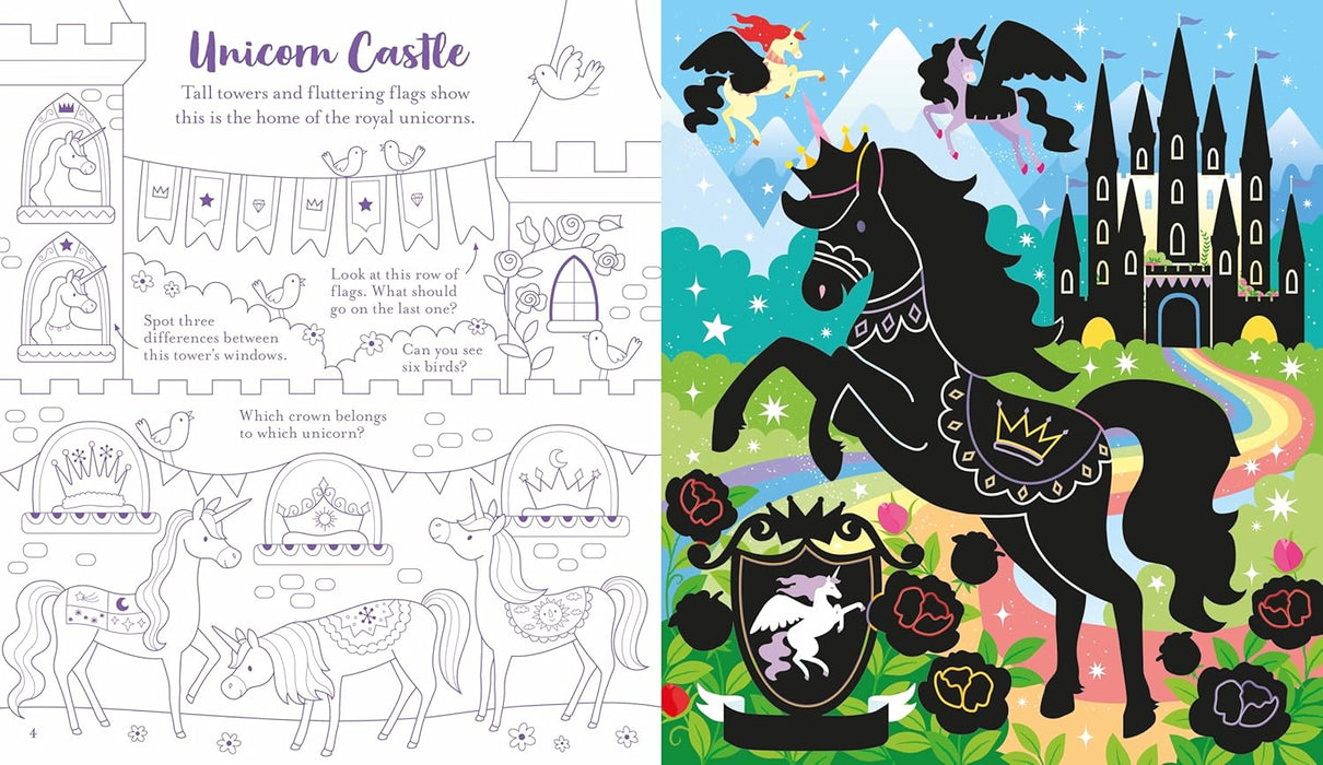 Harper Collins Scratch Activities Unicorns