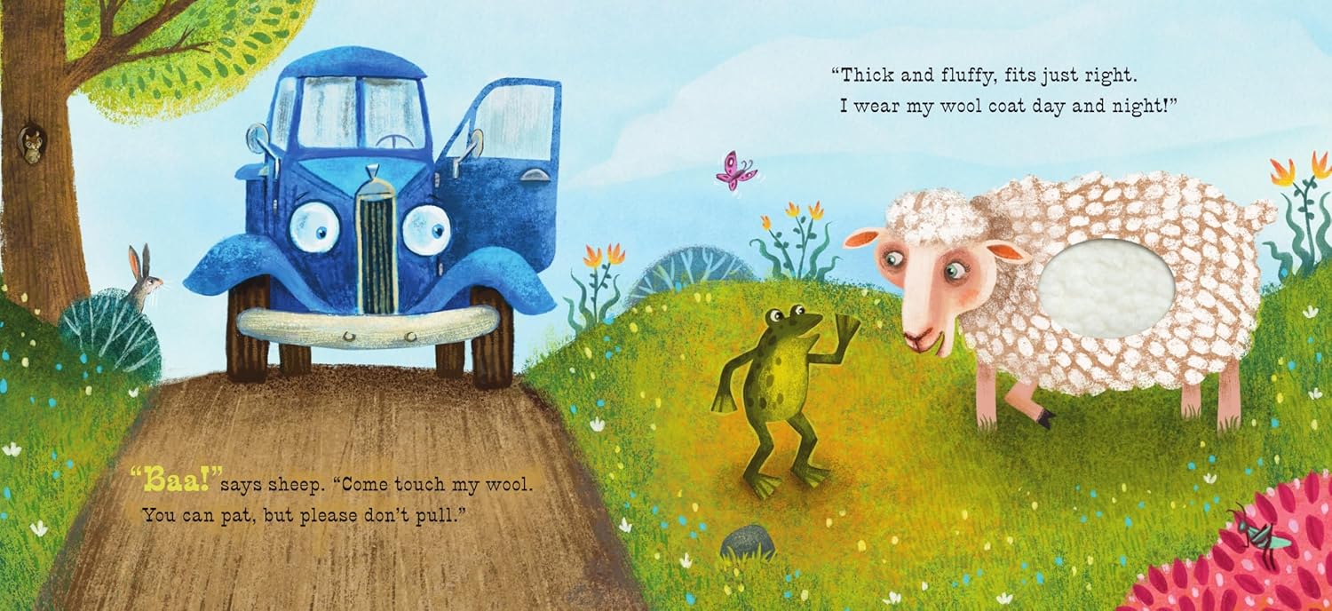 Harper Collins The Little Blue Truck Feeling Happy Book