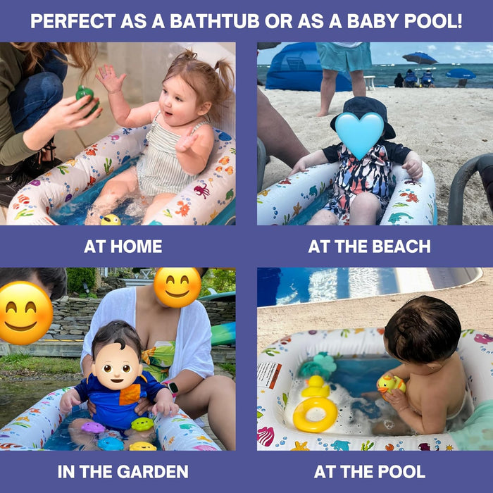 Mommy's Helper, Inc. Under the Sea Inflatable Tub