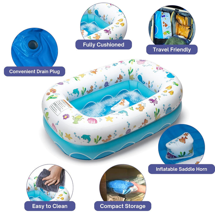 Mommy's Helper, Inc. Under the Sea Inflatable Tub