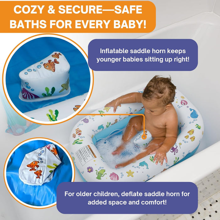 Mommy's Helper, Inc. Under the Sea Inflatable Tub