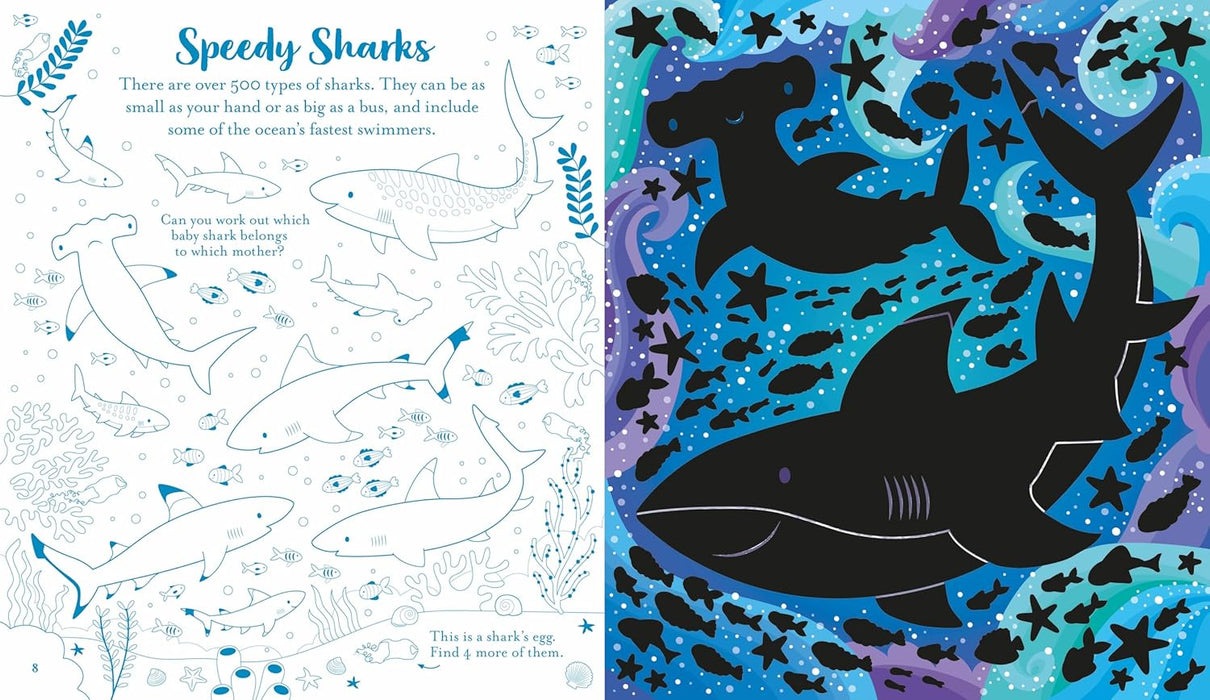 Harper Collins Scratch Activities Under The Sea