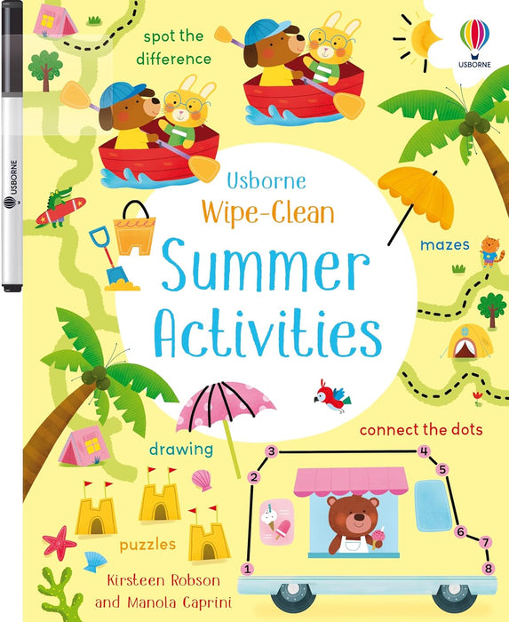 Harper Collins Wipe Clean Summer Activities