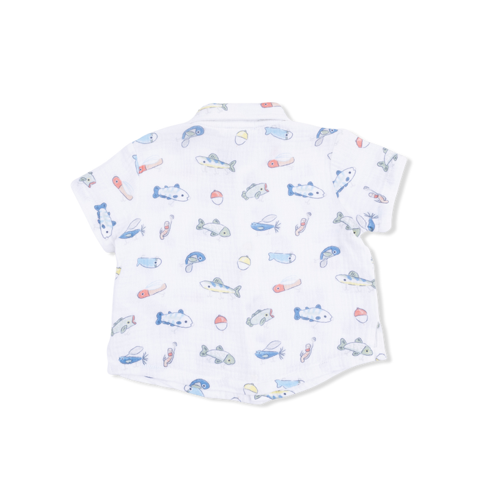 Angel Dear Fishing Lures Polo w/Short