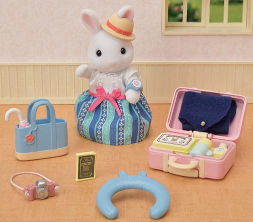 Calico Critters Weekend Travel Set -Snow Rabbit Mother