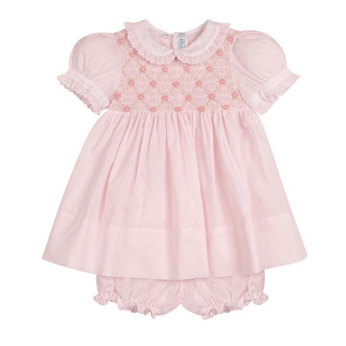 Feltman Bros Dainty Smocked Floral Dress