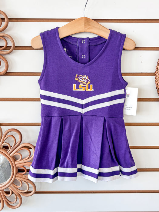 Creative Knitwear Purple Cheer Bodysuit Dress