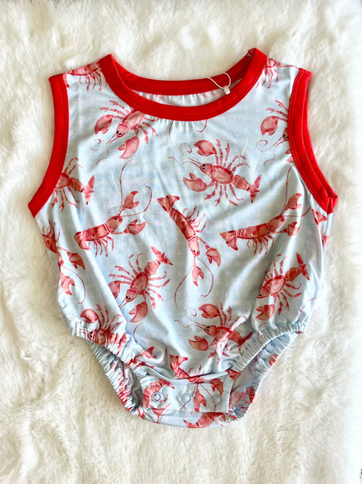 Sweet Bay Clothing Crawfish Bubble Romper