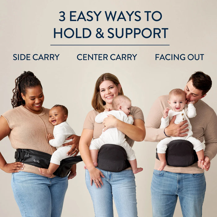 Itzy Ritzy Itzy Hold & Fold Hip Seat Baby Carrier