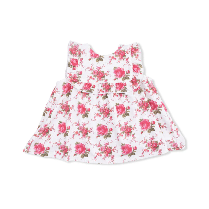 Angel Dear Elegant Roses Top and Bloomer