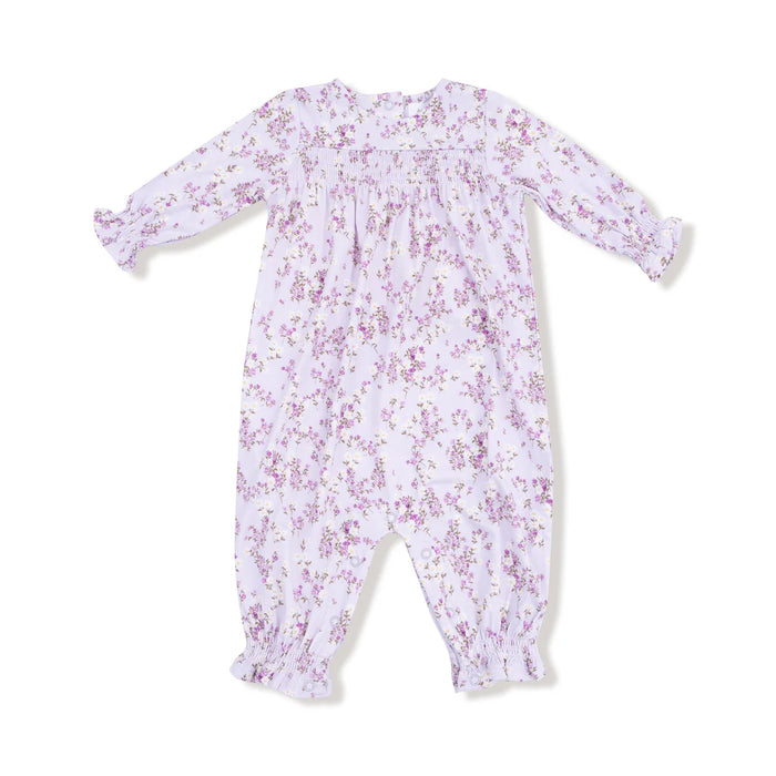 Angel Dear Sweet Dream Florals Smocked Romper