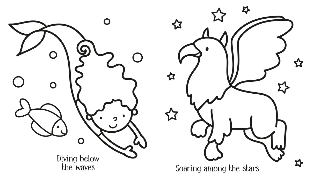 Harper Collins My Big Magical Coloring Book