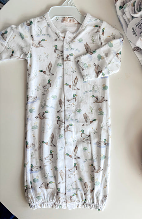 Baby Club Chic Mallard Ducks Printed Converter Gown