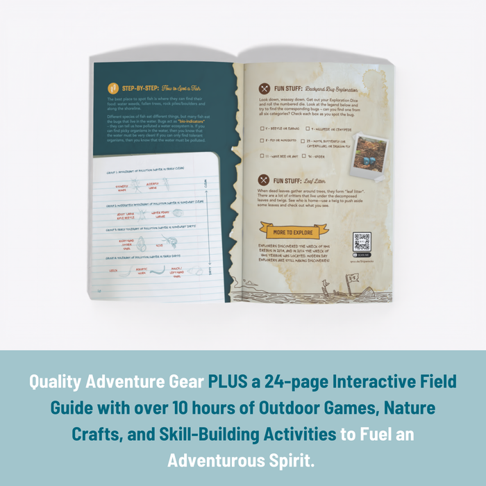 Wild Life Adventures Bold Explorer Outdoor Adventure Kit