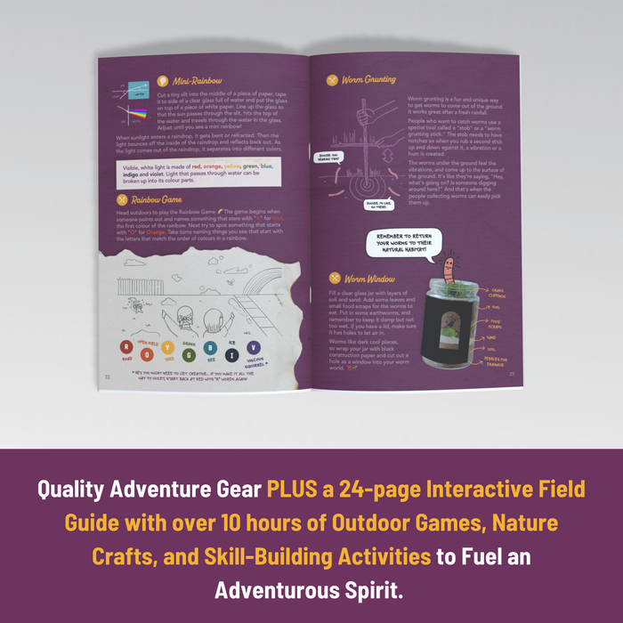 Wild Life Adventures All Weather Rebel Outdoor Adventure Kit