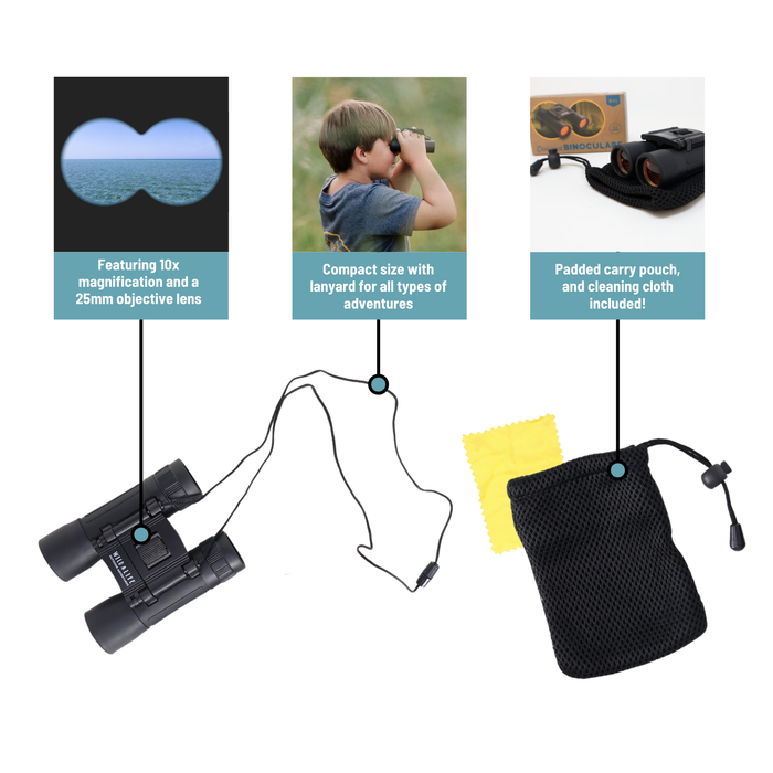 Wild Life Adventures Compact Binoculars