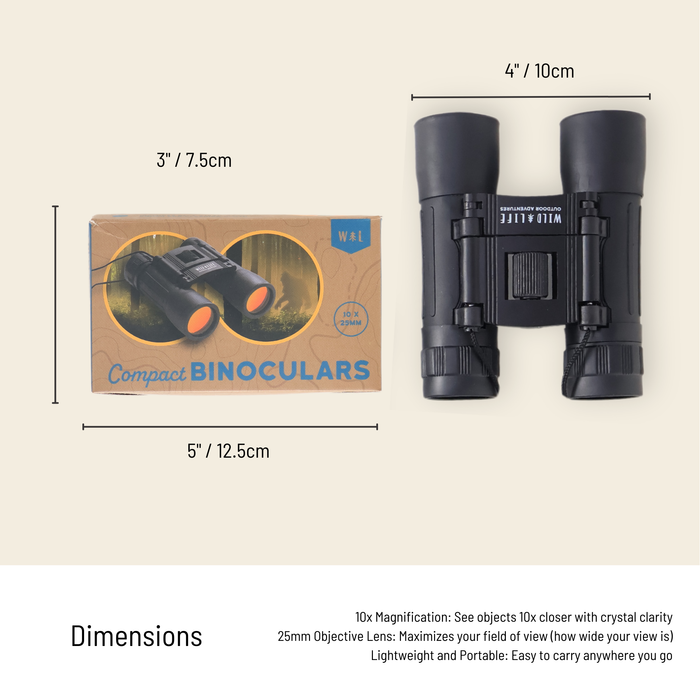 Wild Life Adventures Compact Binoculars