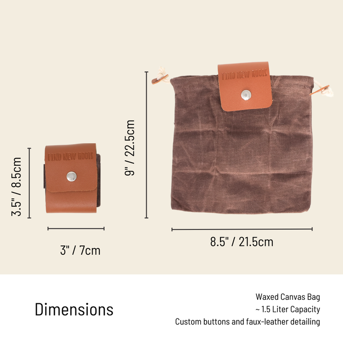 Wild Life Adventures Find New Roots Foraging Bag