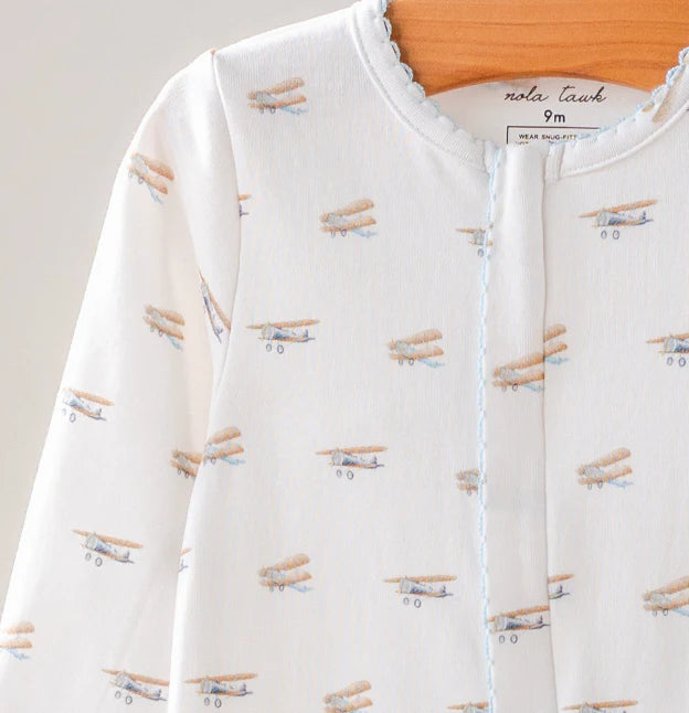 Nola Tawk Just Plane Cute Organic Cotton PJ