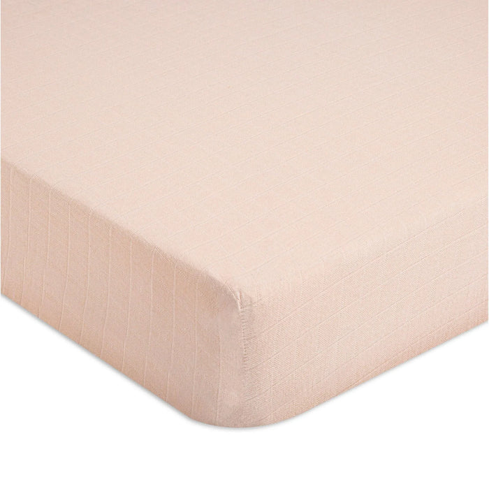 Crane Baby Desert Rose Fitted Crib Sheet