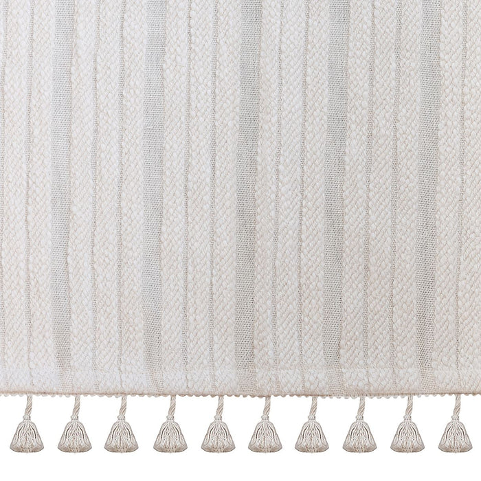 Crane Baby Natural Fringe Boho Crib Skirt