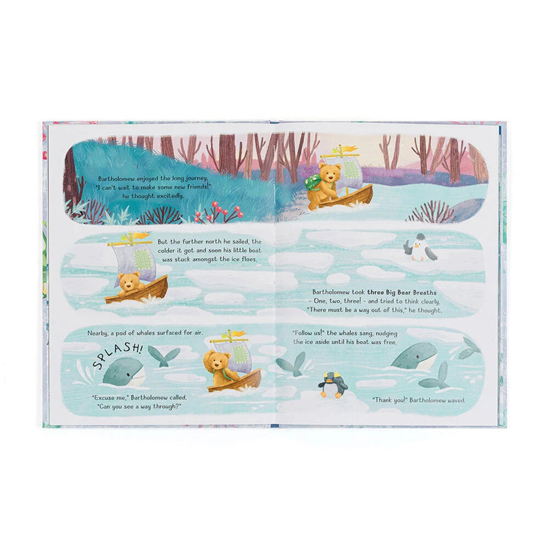Jellycat Bartholomew Beaer and the Snow Giants Book