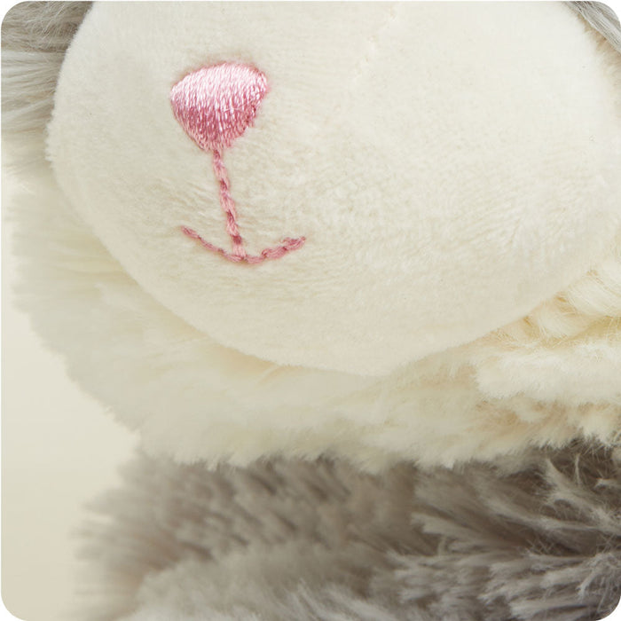 Warmies Laying Down Gray Cat