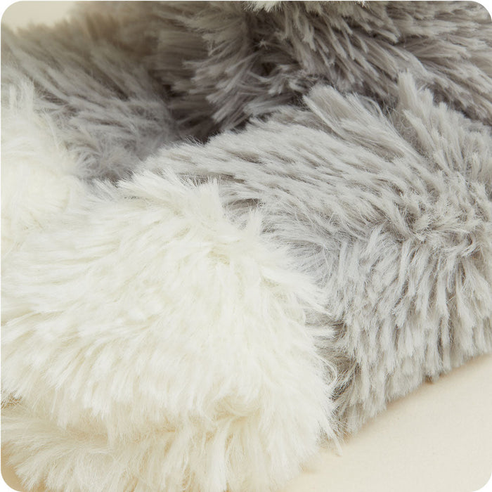 Warmies Laying Down Gray Cat