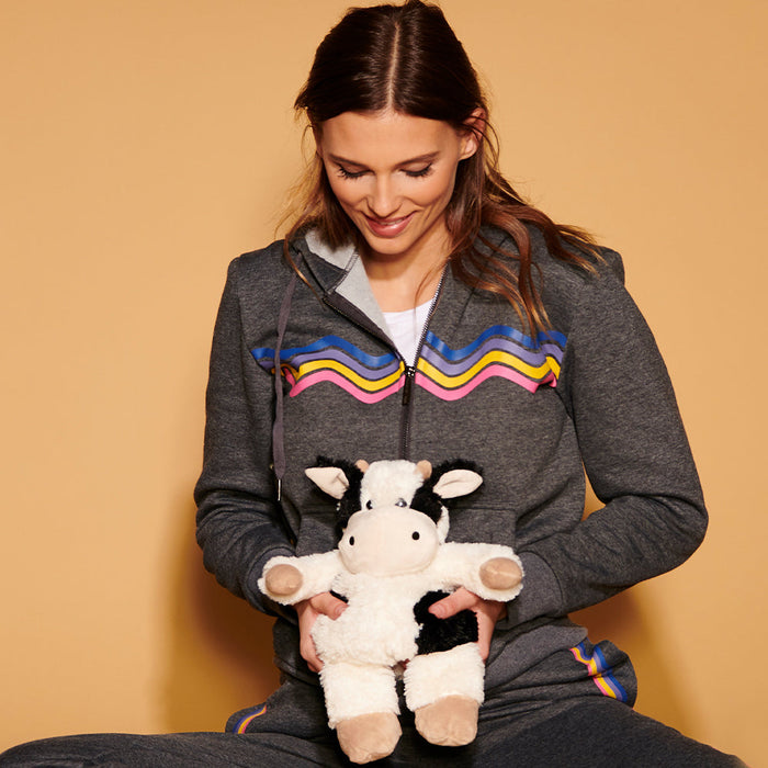 Warmies Black and White Cow