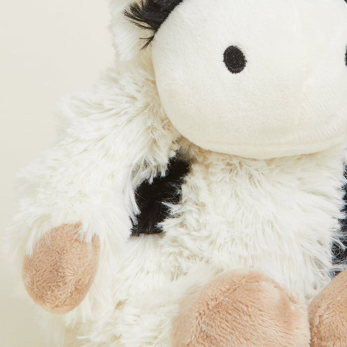 Warmies Black and White Cow Junior