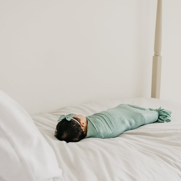 Copper Pearl Knit Swaddle Blanket | Emerson