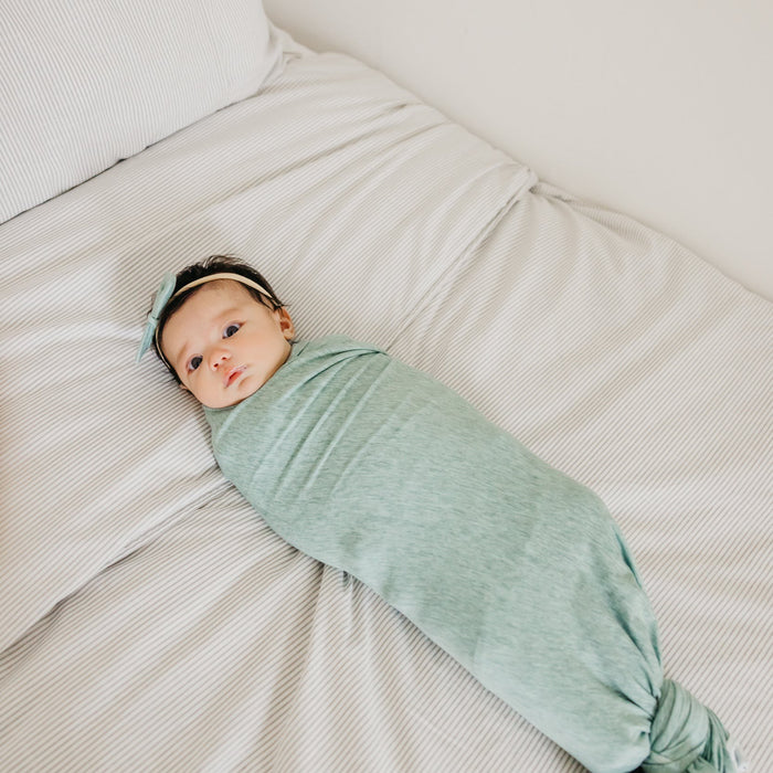 Copper Pearl Knit Swaddle Blanket | Emerson
