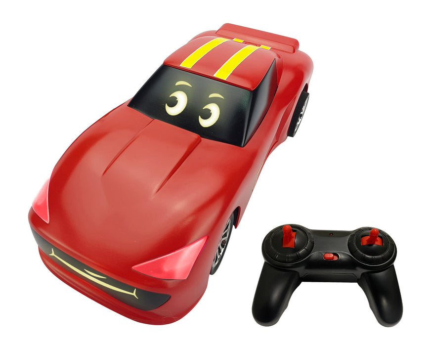 Mindscope Cartoons Remote Control Red Race Car