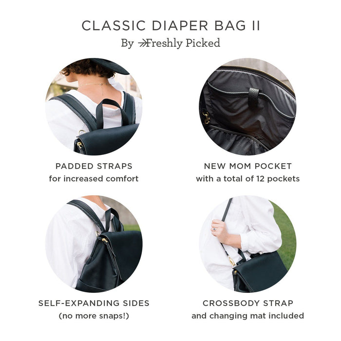 Freshly Picked Classic Diaper Bag II