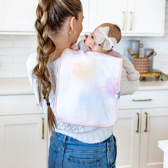 Copper Pearl Burp Cloth Set | Flora