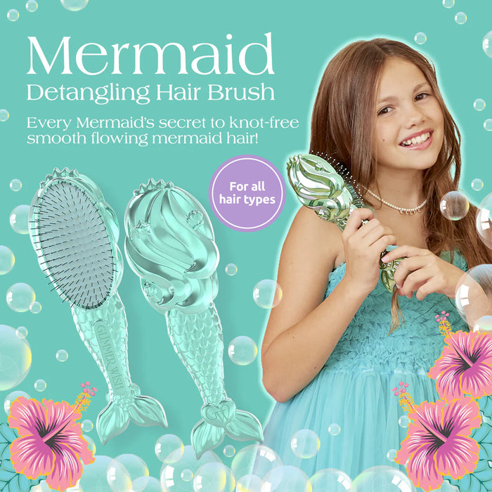 Glimmer Wish Mermaid Detangling Brush