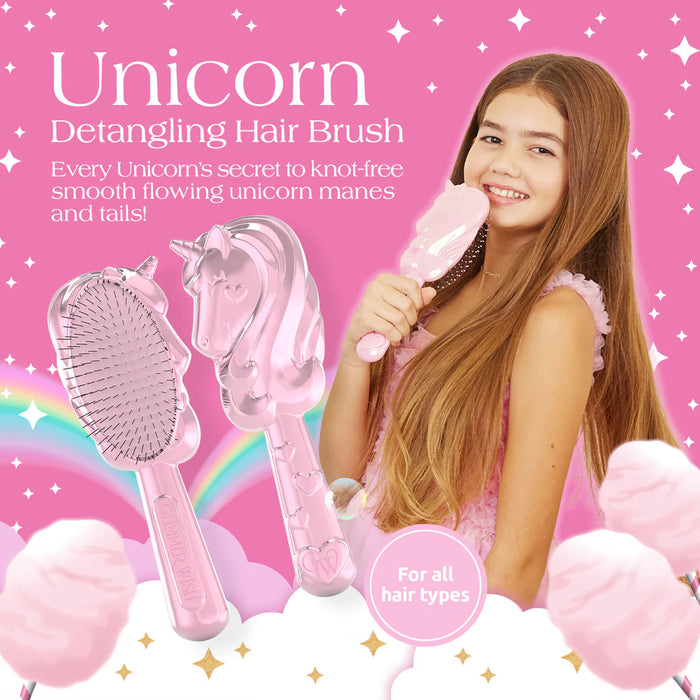 Glimmer Wish Unicorn Detangling Brush