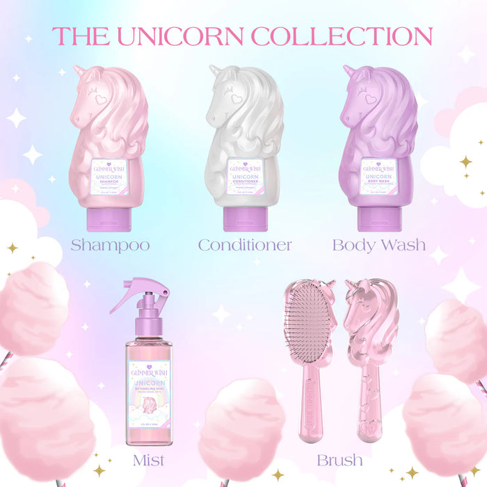 Glimmer Wish Unicorn Detangling Brush