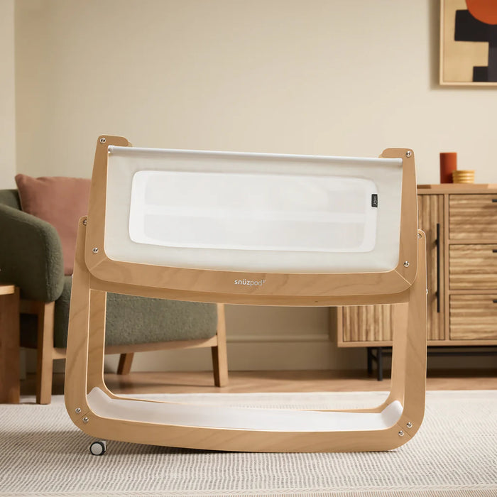 Snuz Pod Bedside Bassinet - Natural