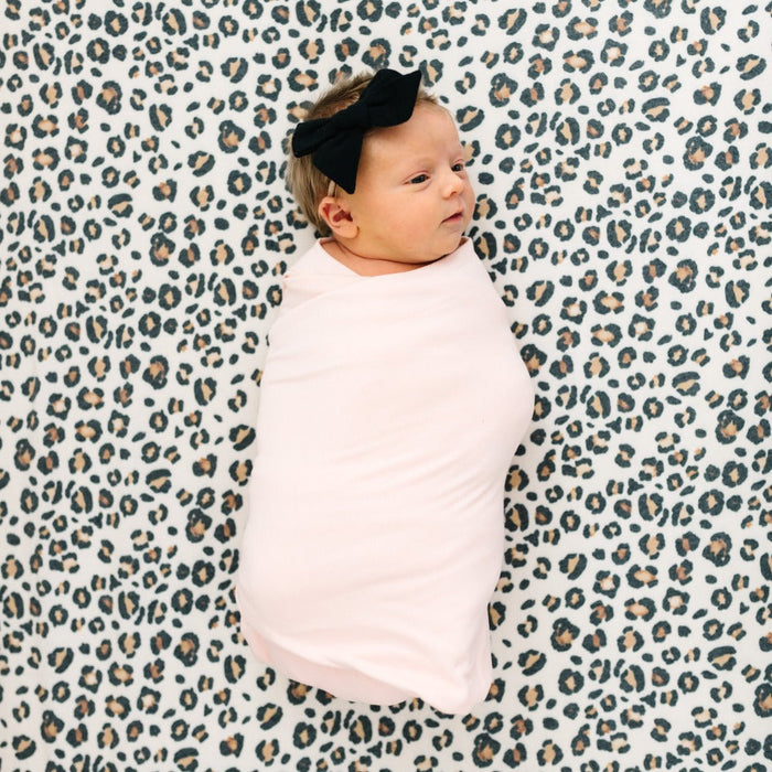 Copper Pearl Premium Knit Fitted Crib Sheet | Zara