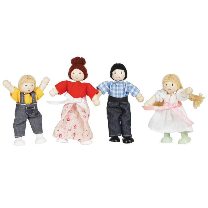 Le Toy Van Daisy Lane Wooden Doll Family