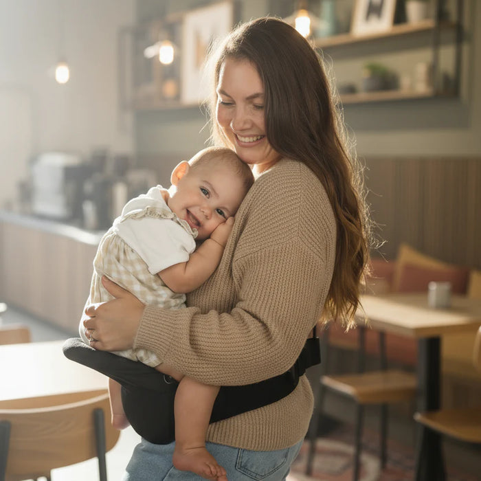 Itzy Ritzy Itzy Hold & Fold Hip Seat Baby Carrier