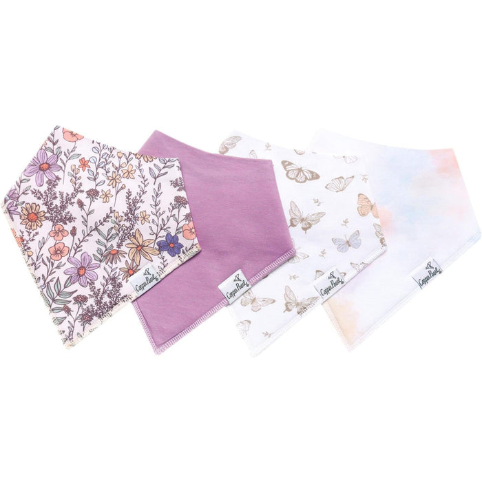 Copper Pearl Baby Bandana Bibs | Flora